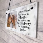 Personalised Plaque With Photo Of Best Friends Friendship Gift