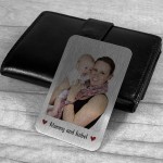 Mummy Gift From Daughter Son Personalised Wallet Card Insert