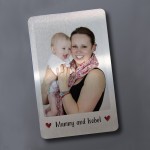 Mummy Gift From Daughter Son Personalised Wallet Card Insert