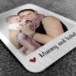 Mummy Gift From Daughter Son Personalised Wallet Card Insert