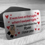 Funny Valentines Day Gift For Boyfriend Girlfriend Wallet Insert