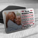 Novelty Gift Wife Birthday Valentines Anniversary Gift Insert