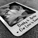 New Dad Gift Personalised Wallet Insert Fathers Day Gift