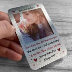 Special Valentines Gift For Boyfriend Husband Wife Wallet Insert