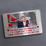 Valentines Gift For Him Her Metal Wallet Card Anniversary Gifts