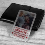 Sentimental Personalised Metal Photo Card Anniversary Gifts