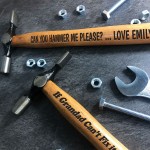 Funny Rude Gift Idea For Boyfriend Husband Engraved Hammer