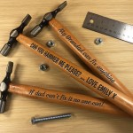 Funny Rude Gift Idea For Boyfriend Husband Engraved Hammer