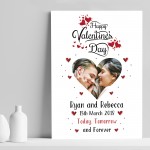 Personalised Happy Valentines Day Gift For Boyfriend Girlfriend