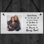 Personalised Gift For Best Friend Friendship Photo Plaque Custom