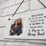 Personalised Gift For Best Friend Friendship Photo Plaque Custom