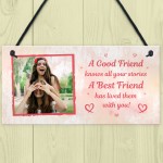 Personalised FRIENDSHIP Gift Best Friend Plaque Birthday Gift