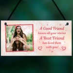 Personalised FRIENDSHIP Gift Best Friend Plaque Birthday Gift