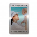 Mothers Day Gift Personalised Metal Wallet Card Daughter Gift