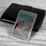 Mothers Day Gift Personalised Metal Wallet Card Daughter Gift