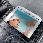 Mothers Day Gift Personalised Metal Wallet Card Daughter Gift