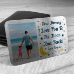 Personalised Metal Wallet Card Insert Gift For Mummy Nanny Nan