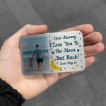 Personalised Metal Wallet Card Insert Gift For Mummy Nanny Nan