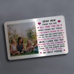 Personalised Photo Gift For Mothers Day Novelty Mum Gift