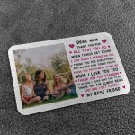 Personalised Photo Gift For Mothers Day Novelty Mum Gift