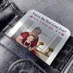 Personalised Mothers Day Gifts For Gran Metal Wallet Insert