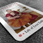 Personalised Mothers Day Gifts For Gran Metal Wallet Insert