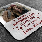 Mothers Day Personalised Gifts Metal Photo Gift For Mum Mummy