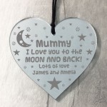 Mothers Day Gift For Mummy Hanging Heart Gift From Daughter Son