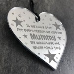 Mothers Day Gift For Mummy Hanging Heart Birthday