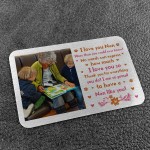 Gift For Nan Personalised Photo Wallet Insert Grandparent Gift