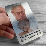 Gift For Grandad Personalised Wallet Card Insert Fathers Day