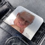 Gift For Grandad Personalised Wallet Card Insert Fathers Day