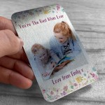 Personalised Mum Gift Novelty Metal Photo Card Gift For Birthday