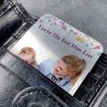 Personalised Mum Gift Novelty Metal Photo Card Gift For Birthday