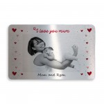 Personalised Gift For Mum For Mothers Day Wallet Card Insert