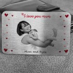 Personalised Gift For Mum For Mothers Day Wallet Card Insert