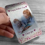 Personalised Mothers Day Metal Card Photo Gift For Mum Gift