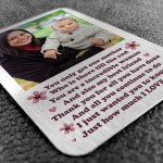 Gift For Your Mum on Mothers Day Personalised Wallet Card Insert