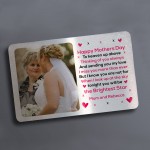 Mothers Day Gift For Mum Memorial Gift Personalised Wallet Card 