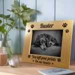 Personalised Dog Memorial Pet Frame 7x5 Custom Name Frame Pet