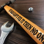 Novelty Engraved Hammer Gift For Dad Birthday Fathers Day