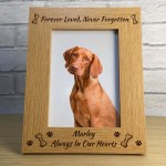 Personalised Pet Memorial 7x5 Photo Frame Dog Memorial Frame