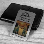 Personalised Photo Wallet Card For Best Auntie Gifts For Auntie