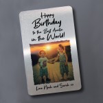 Personalised Photo Wallet Card For Best Auntie Gifts For Auntie