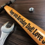 Personalised Engraved Hammer Gift For DAD Novelty Birthday Gift