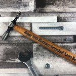 Personalised Birthday Gift For Grandad Engraved Hammer 50th 60th