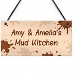 Personalised Playroom Sign Mud Kitchen Home School Garden Sign