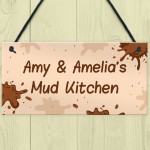 Personalised Playroom Sign Mud Kitchen Home School Garden Sign