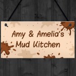 Personalised Playroom Sign Mud Kitchen Home School Garden Sign