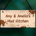 Personalised Playroom Sign Mud Kitchen Home School Garden Sign